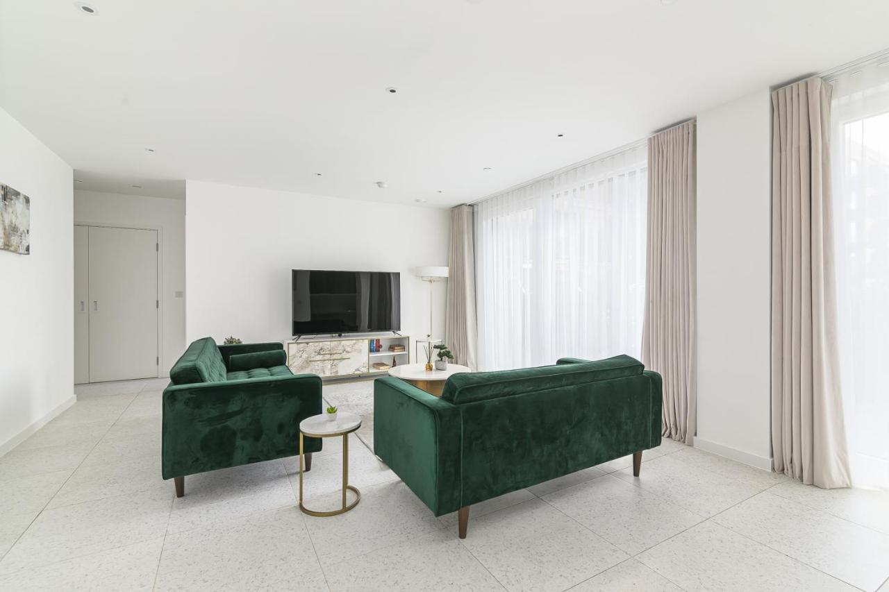 Luxury Spacious Flat With Communal Gardens And Parking London Exterior foto